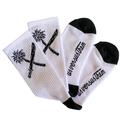 CROSSCUT CREW SOCKS