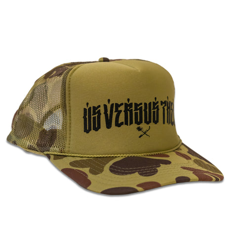 SCRIPT MESH CAMO CAP