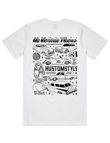 UVTxKUSTOMSTYLExGIANT TEE